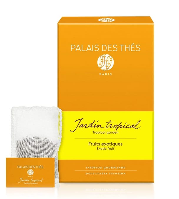 15 Mousselines Infusion Jardin Tropical - PALAIS DES THES