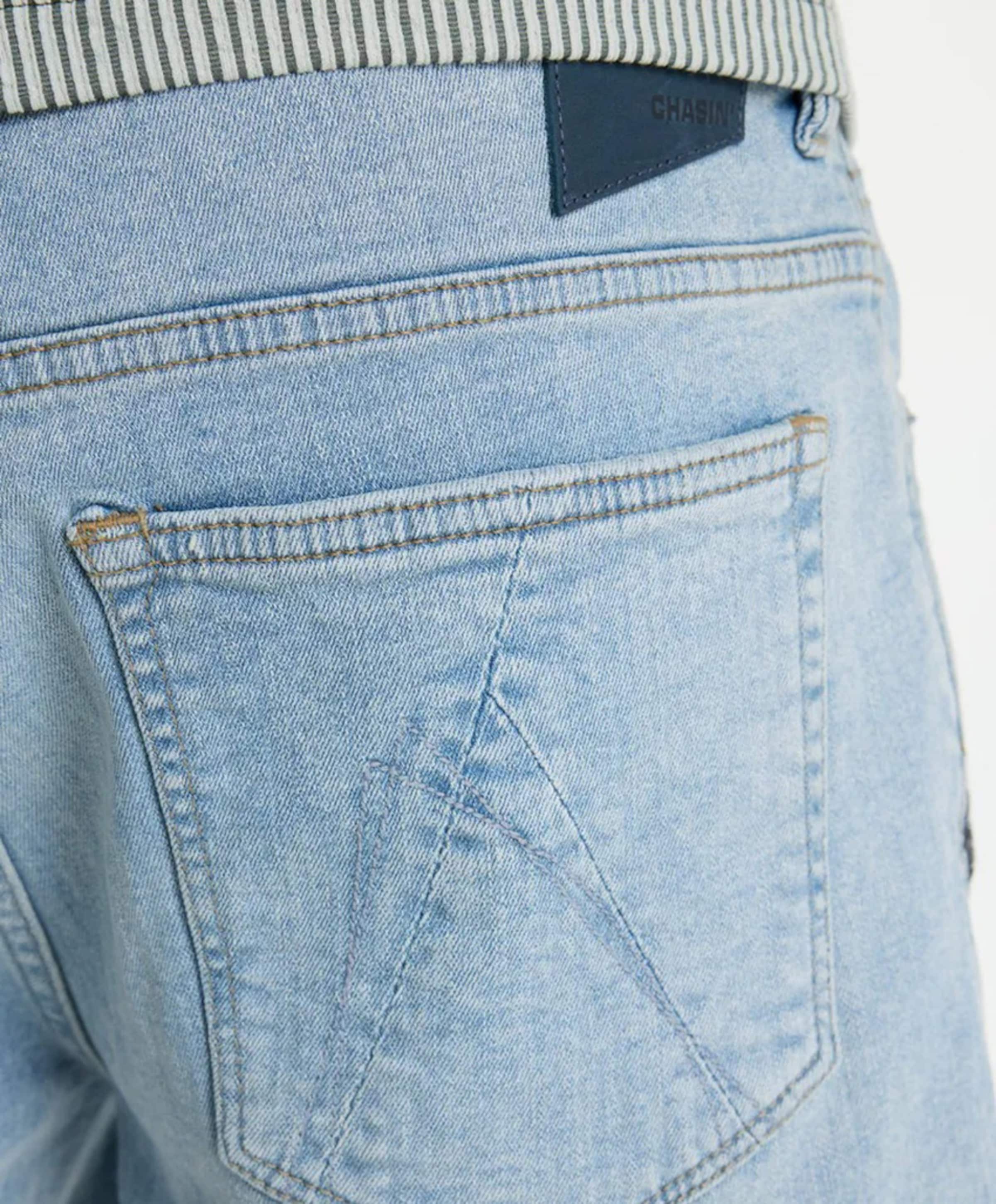 Chasin' EVAN.S ZONE heren korte broek blauw