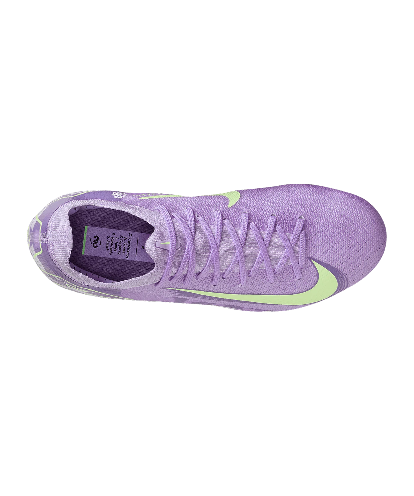 Nike Jr Air Zoom Mercurial Vapor Pro FG United Kids Lila F500