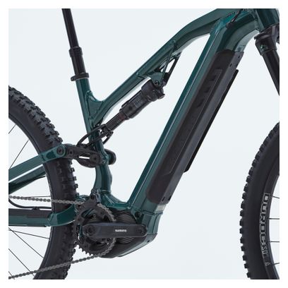 VTT Électrique Tout-Suspendu Rockrider E-Feel 900S Shimano Cues Di2 11V 630Wh 29'' Vert 2024