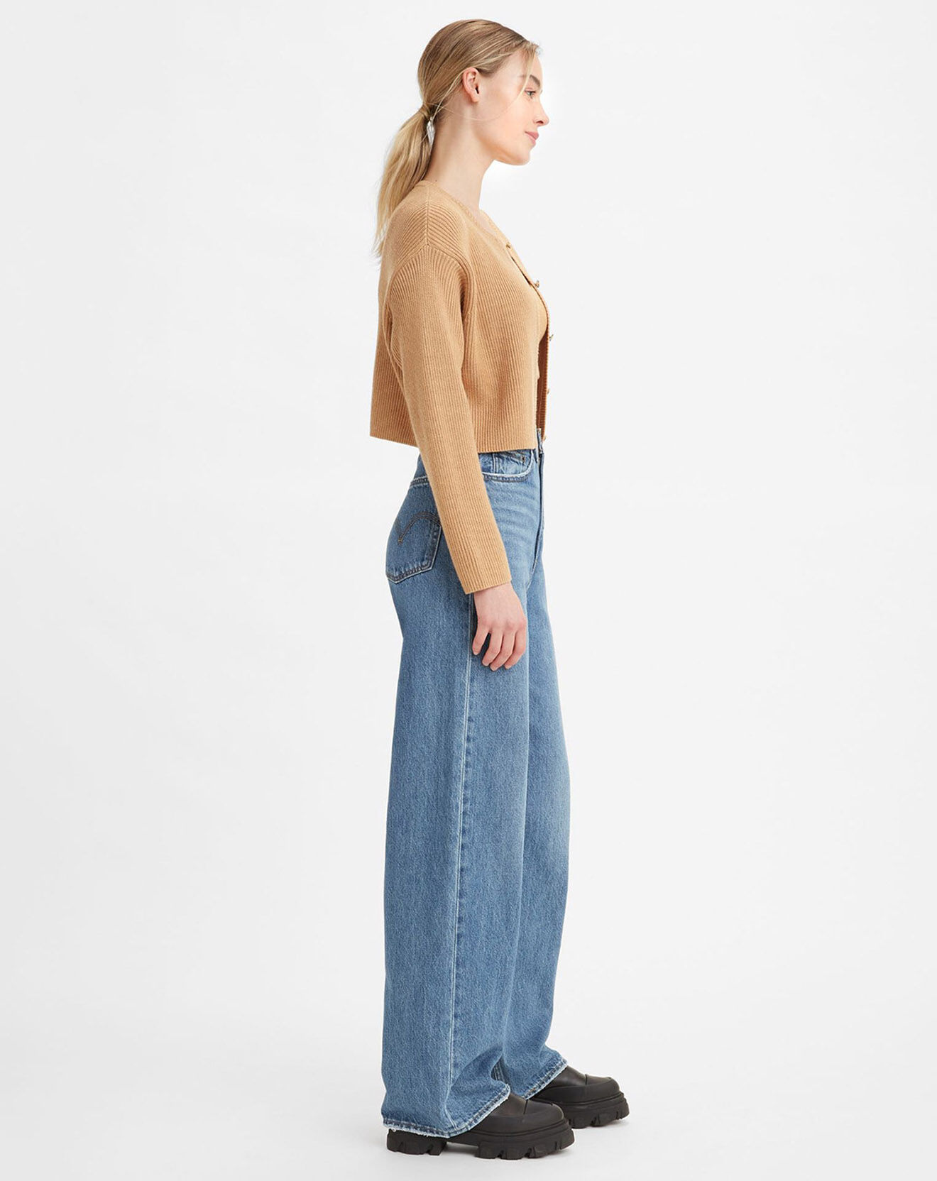 Levi's® Jean high loose bleu
