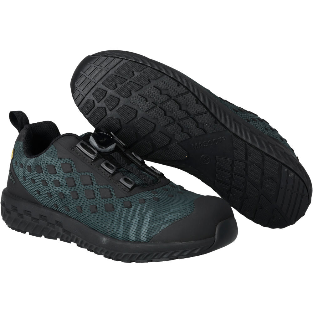 Mascot Custom F0650 - Werkschoenen - Groen / Zwart - 36