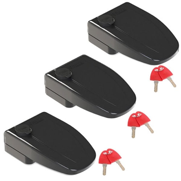 Serrure Fiamma Safe Door Noire