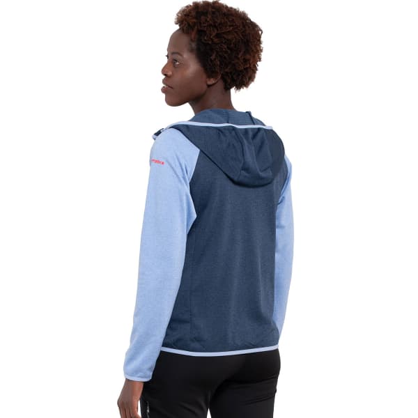 Veste polaire randonnée ICEPEAK BANKS MIDLAYER JACKET W BLEU FONCE