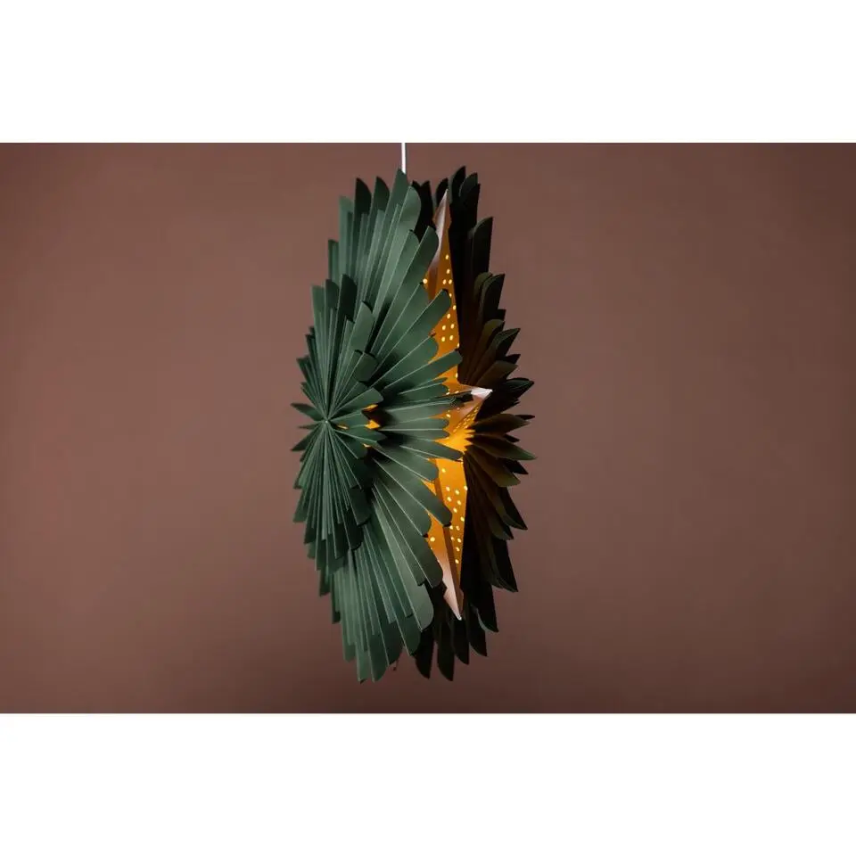 Svea - Kyoto ster hanglamp - ø 60 cm - groen