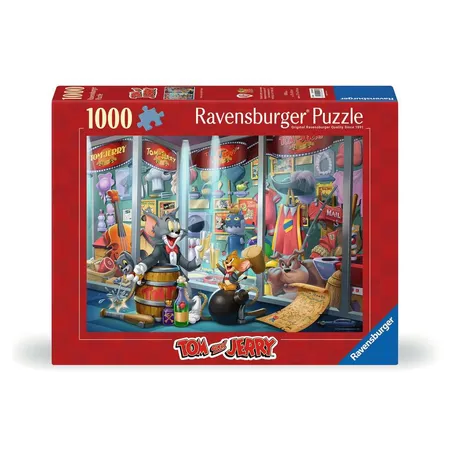 Ravensburger Puzzle - Ruhmeshalle von Tom & Jerry, 1000 Teile