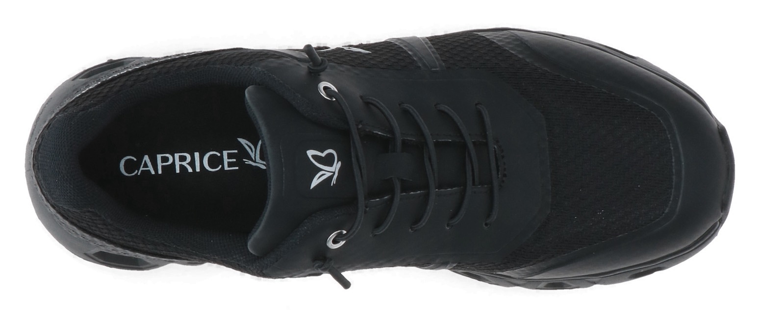 Caprice Plateausneaker  , Freizeitschuh, Halbschuh, Komfortschuh mit Logo-Schmetterling