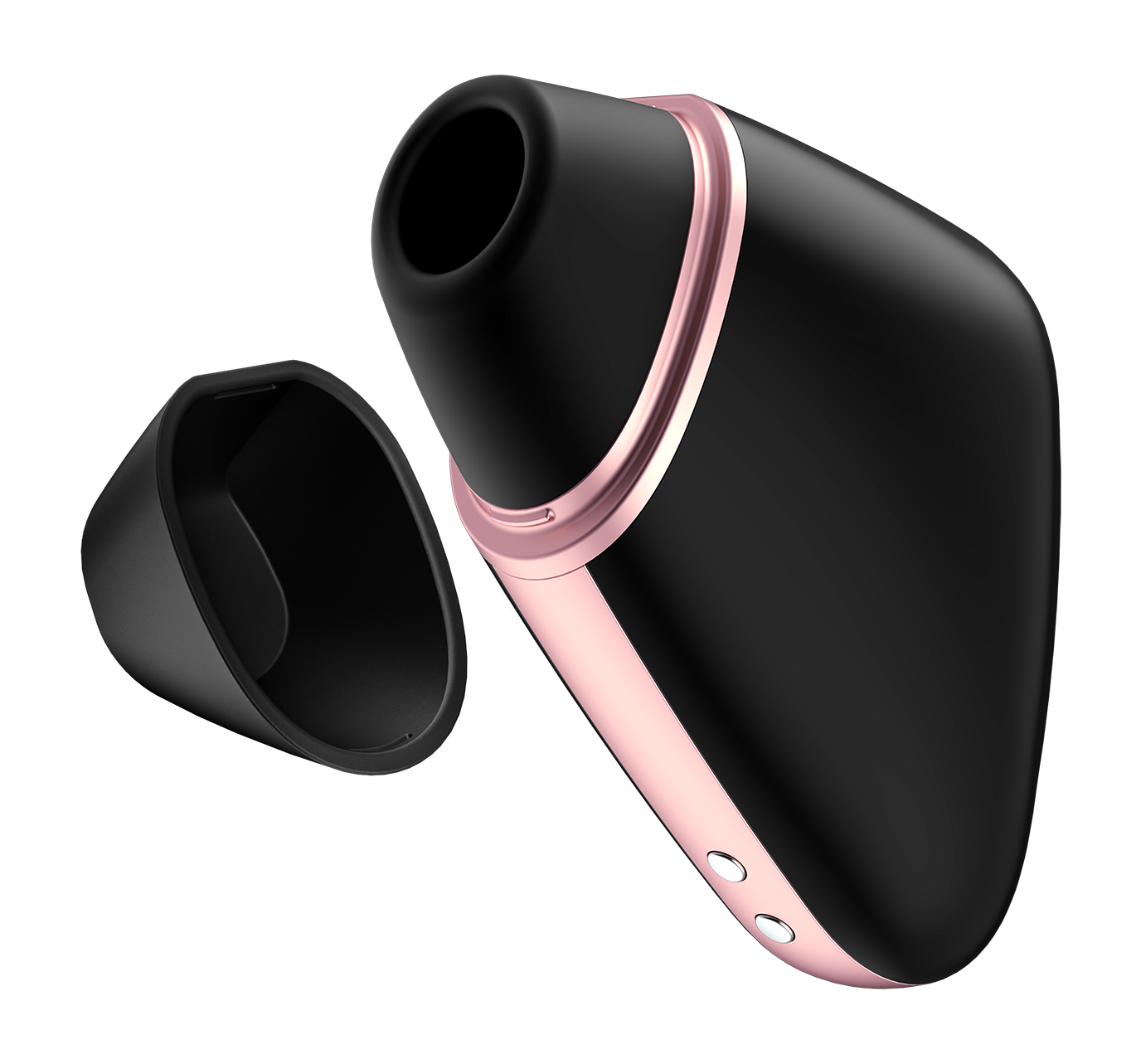 Love Triangle Druckwellen Vibrator mit App Steuerung (4061504001784) - Schwarz