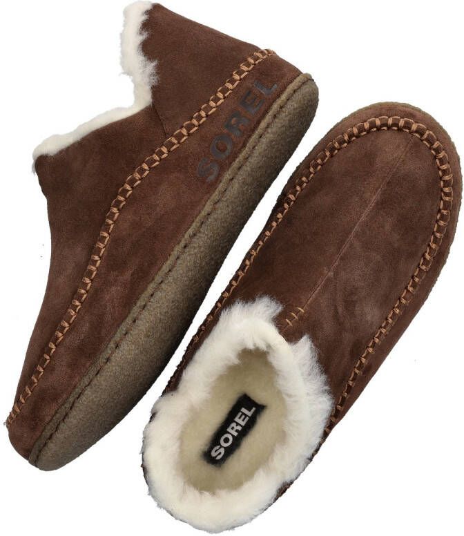 Sorel Manawan II heren pantoffel Bruin