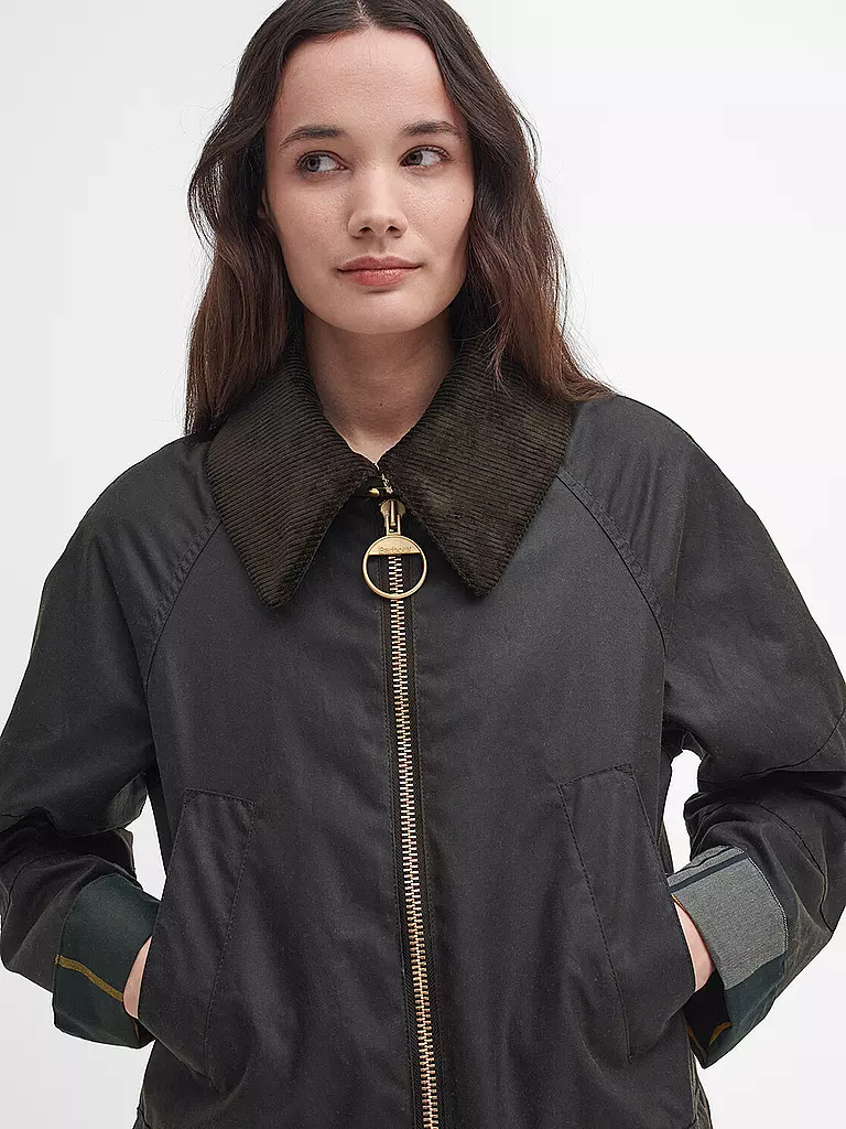 BARBOUR Parka ALLERSTON WAX olive