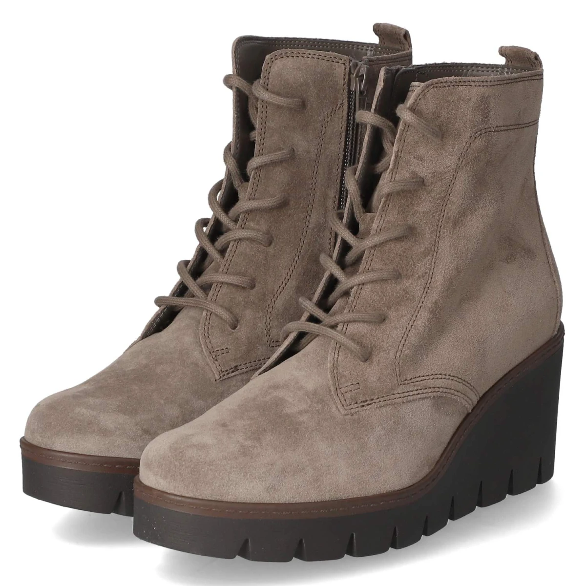 GaborSchnürstiefeletten - Taupe