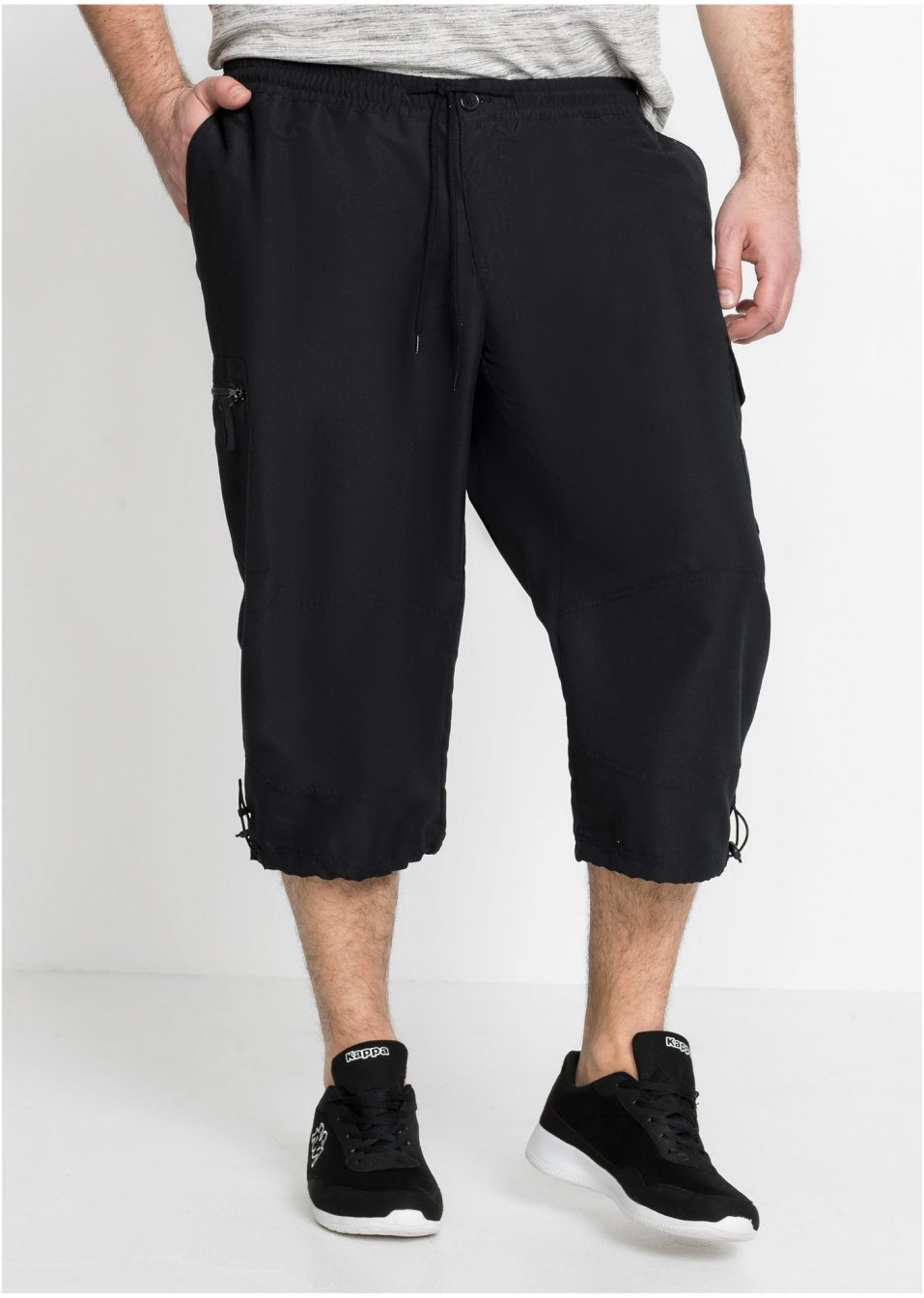 Pantalon 3/4 microfibre confort pour le ventre