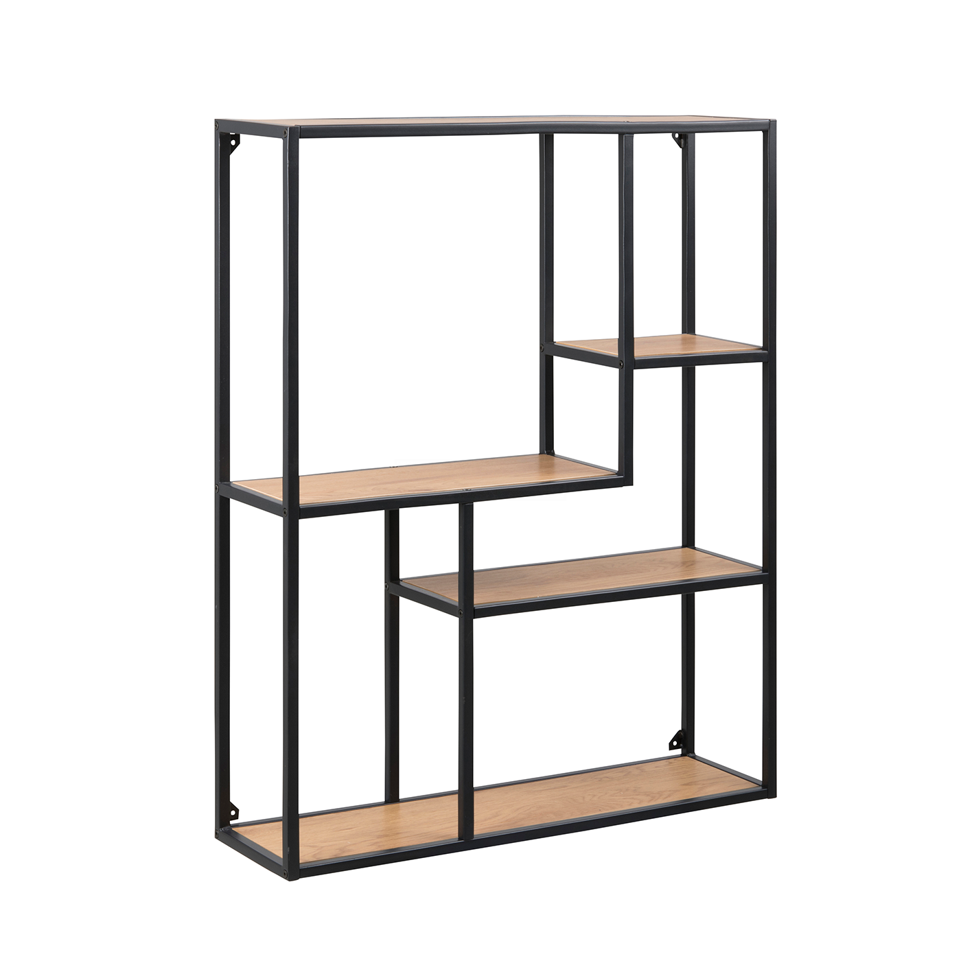 Industriële Wandkast Vic - Hout