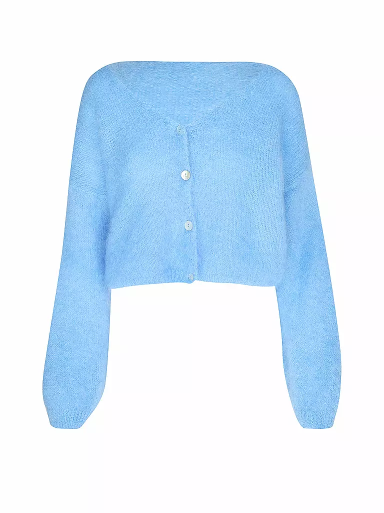 AMERICAN DREAMS Cardigan Cropped Fit CORNELIA blau