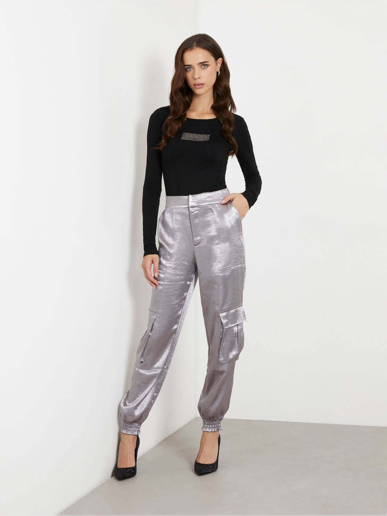 Guess| Damen Body CORSET LOGO BODY