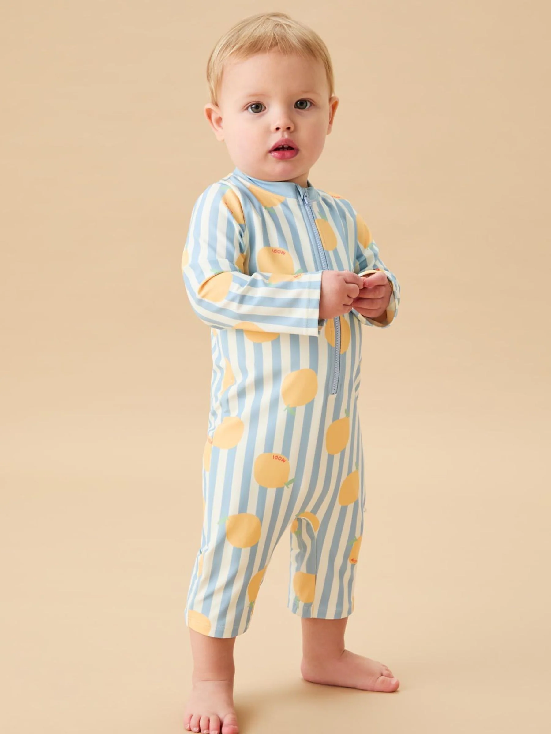MORI Stripe UPF 50 Swimsuit