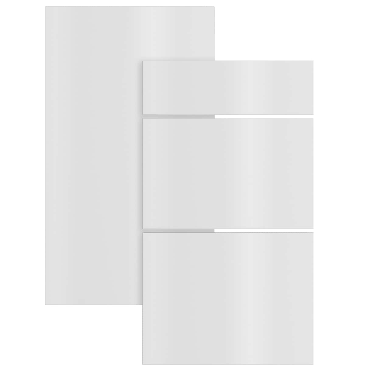 Epoq Gloss skuffefront til kjøkken 40x31 (hvit)