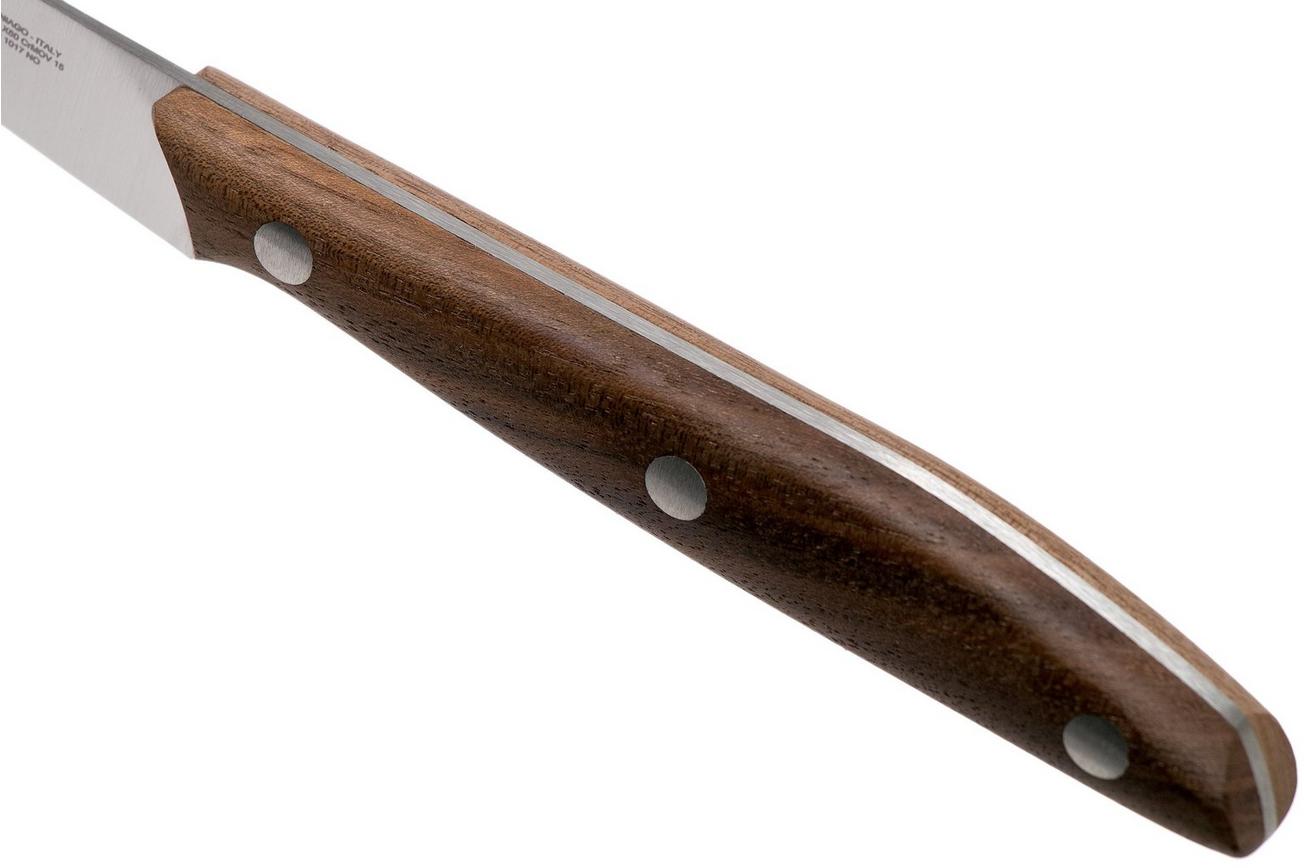 Due Cigni 1896, 2C1017NO kaasmes 10 cm, walnoothout