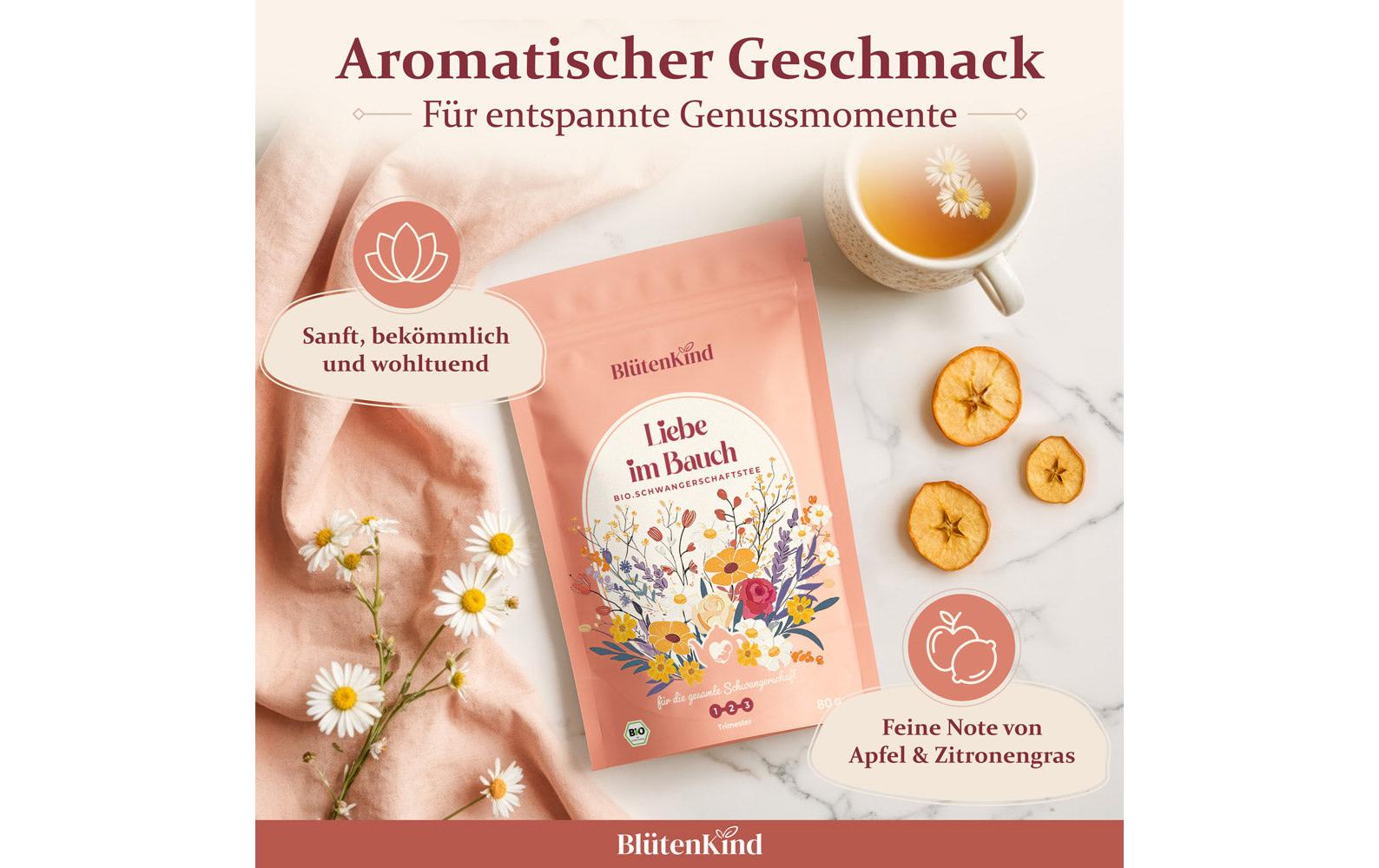 Schwangerschaftstee Bio 80 gBio-Tee für Wohlfühlmomente