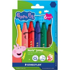 Feutre Noris junior Peppa, étui en carton de 6