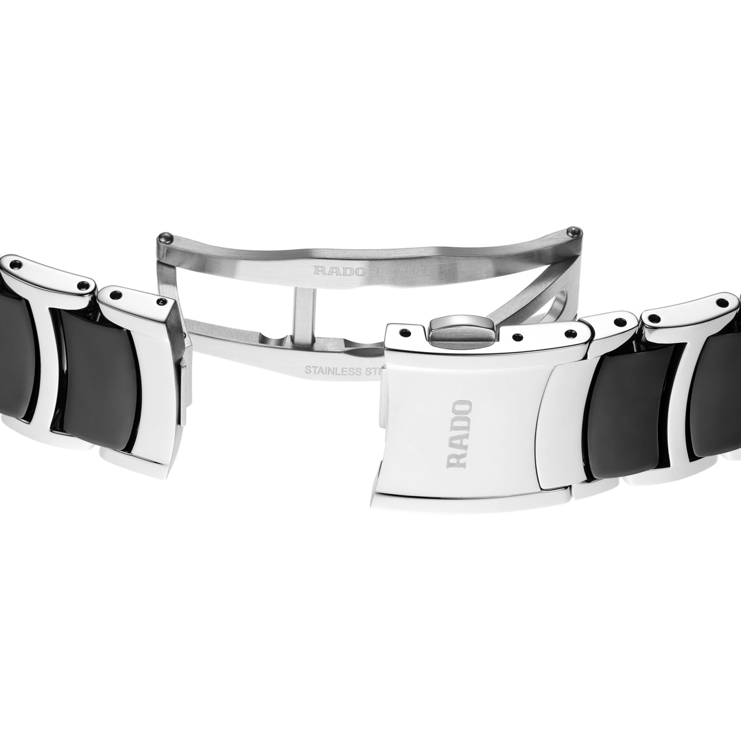 Rado Centrix L Automatik Open Heart Schwarz