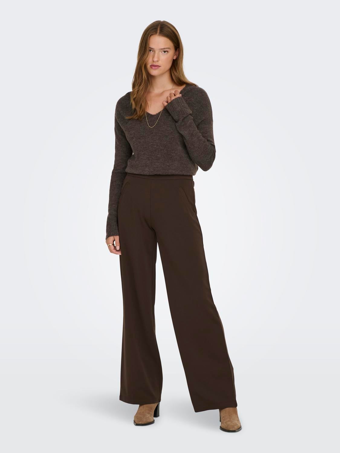 JDYELANORA Strickpullover Bracken