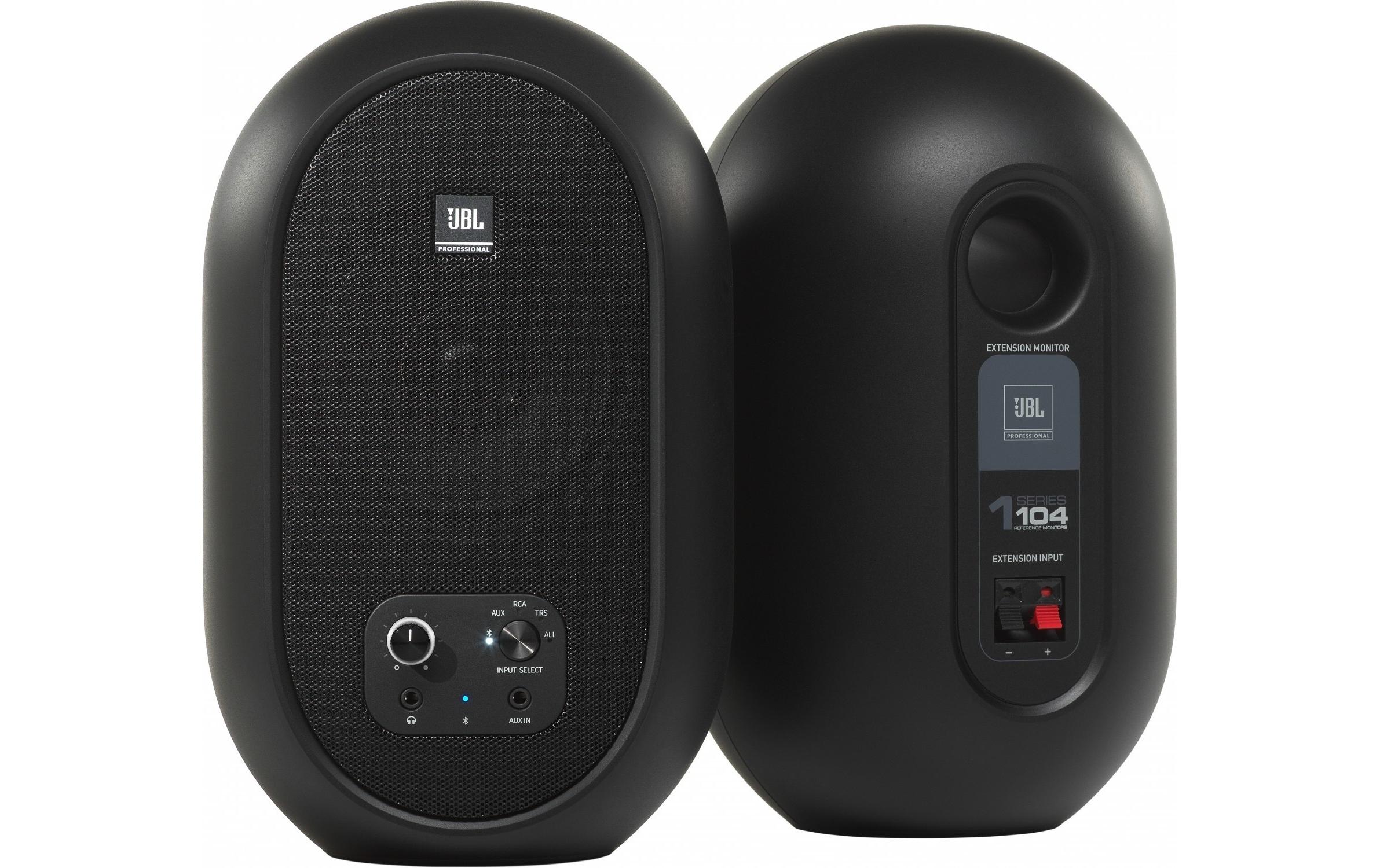 Studiomonitore One Series 104-BT Schwarz<br>Aktives Desktop-Lautsprecher-Set mit Bluetooth