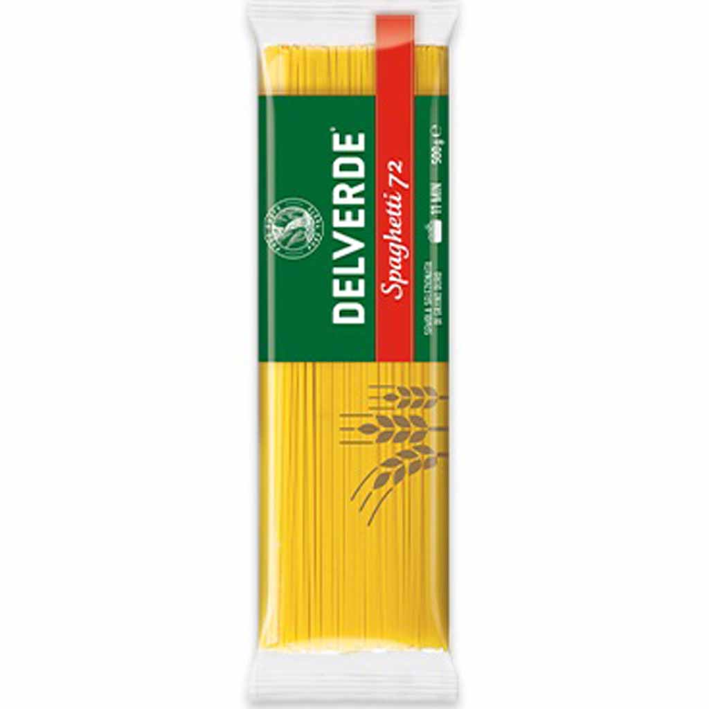 Delverde Nudeln Spaghetti 72 500g MHD:30.9.27