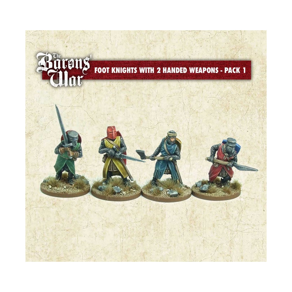 The Baron's War - Foot Knights with Two Handed Weapons 1