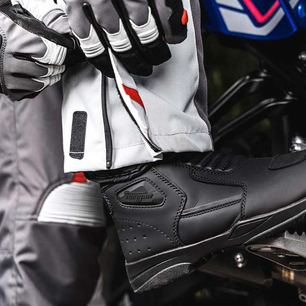 Furygan - Pantalon Killington Gris / Gris Clair / Rouge