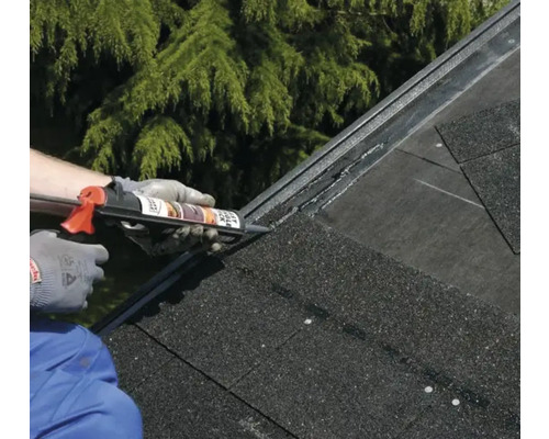 Easy Shingle Stick bitumen dakspanenlijm, zwart, 310 ml