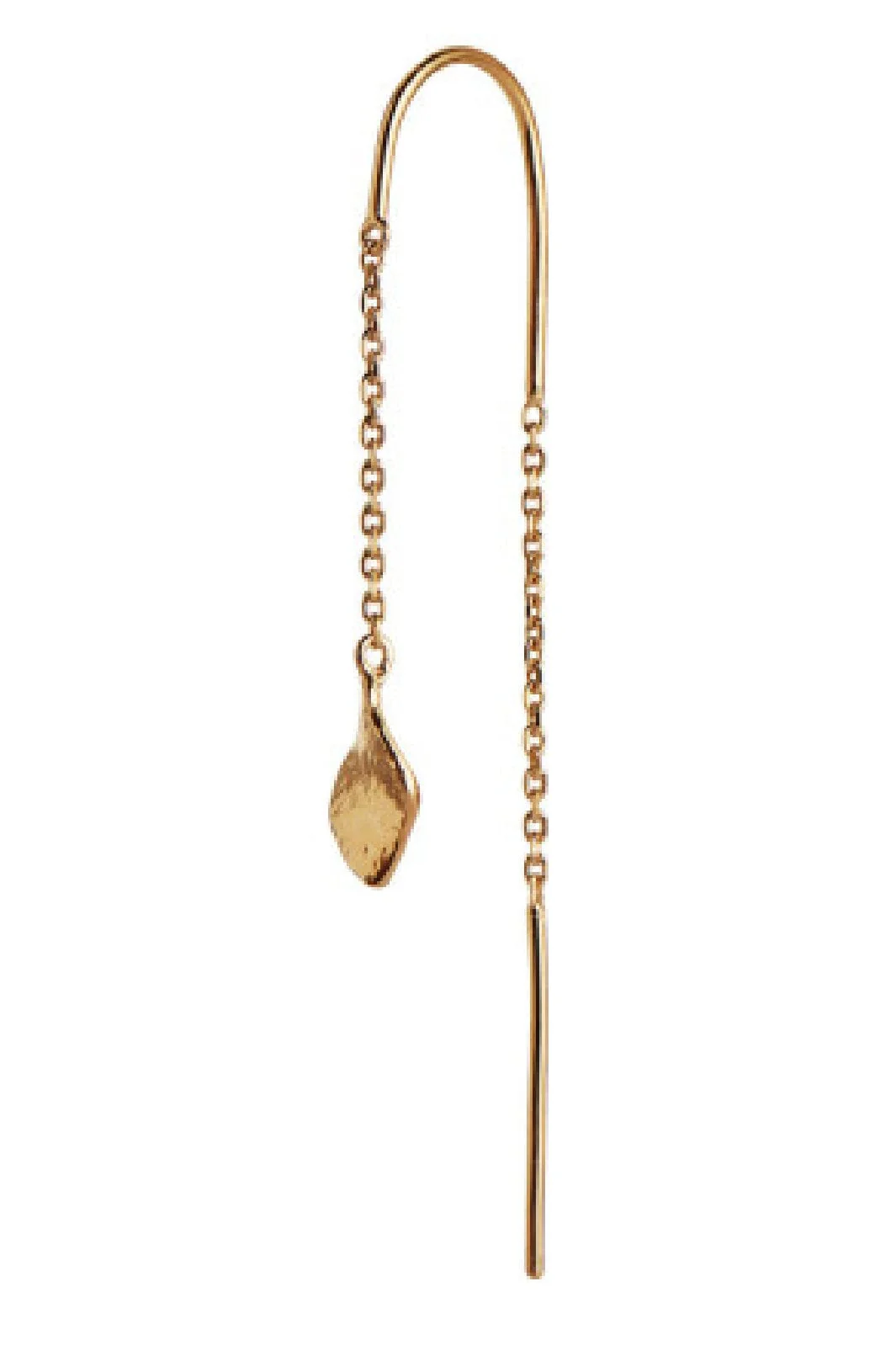 Stine A Petit Ile De L'Amour Double Chain Earring Goldenen