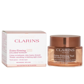 Clarins Extra Firming Creme Nuit Wrinkle Smoothing Revitalizing Night Cream (All Skin Type)