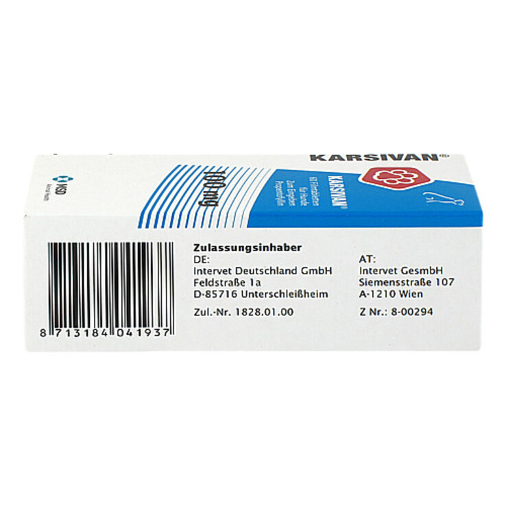KARSIVAN 100 mg Filmtabletten für Hunde, 60 St
