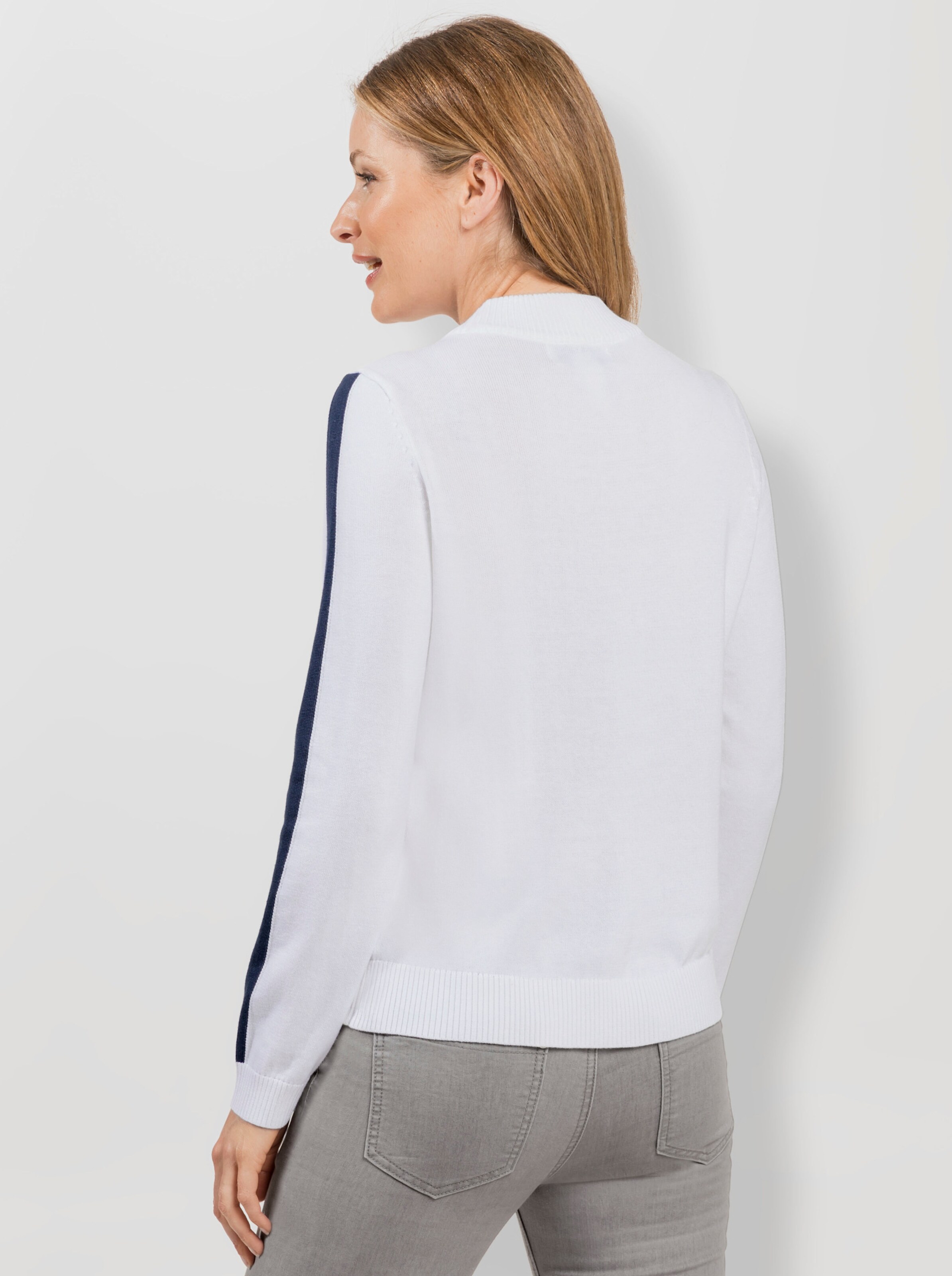 Stehkragenpullover