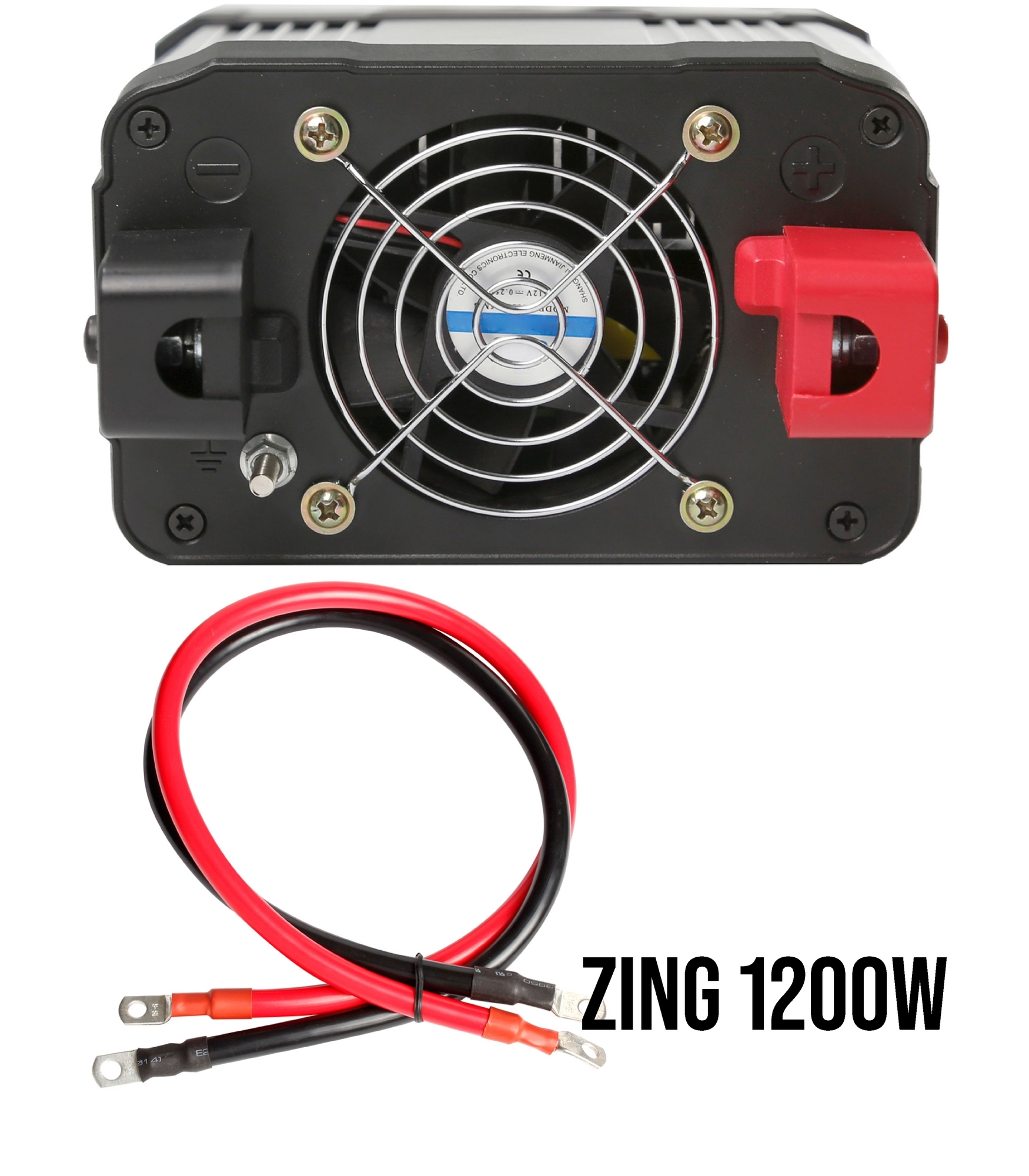 Brunner Zing Strom Wechselrichter 12 V auf 230 V Leistung 1200 W