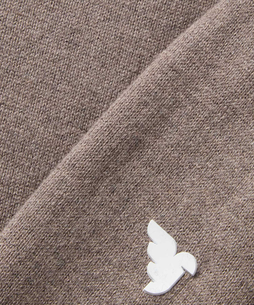 Macade Tech Knit Hoodie Brown