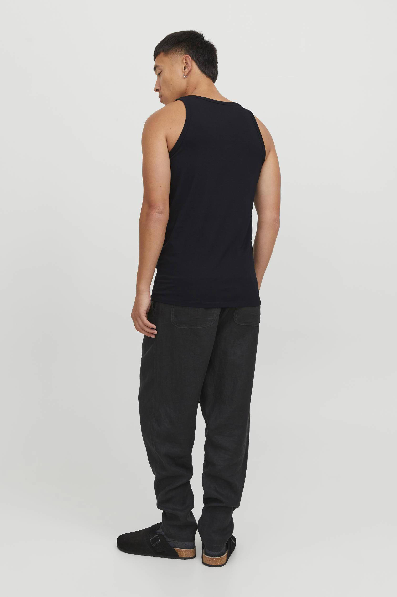 JACK & JONES hemd JACBASIC (set van 2) zwart