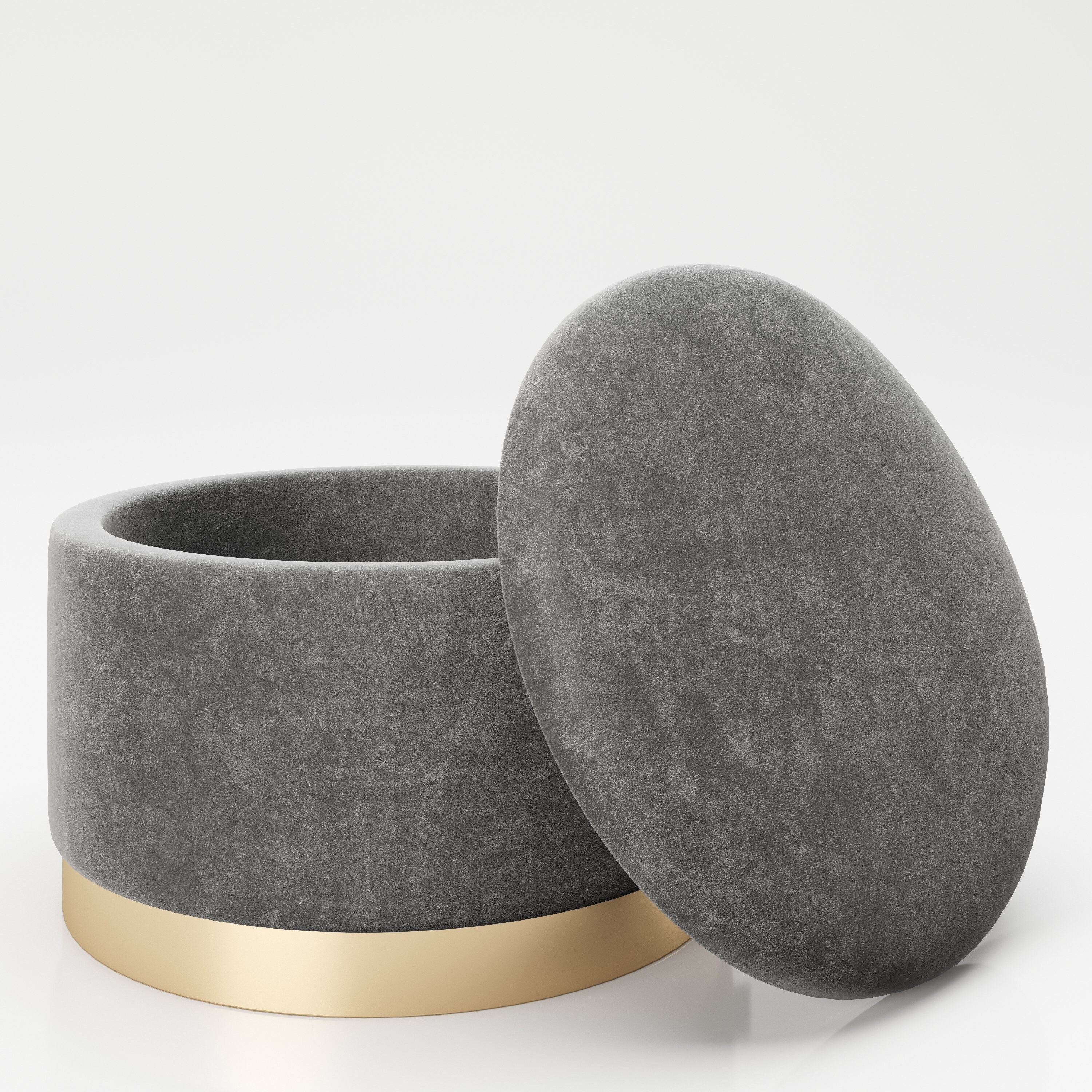 PLAYBOY - runder Pouf 