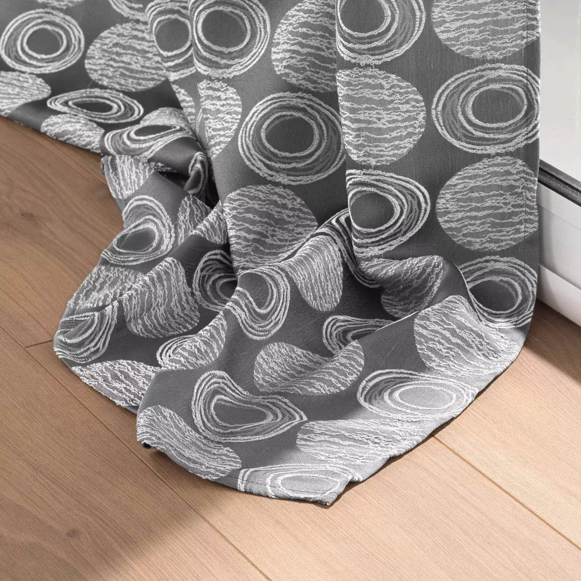 Rideau oeillets (140 x 280 cm) Caelia Gris