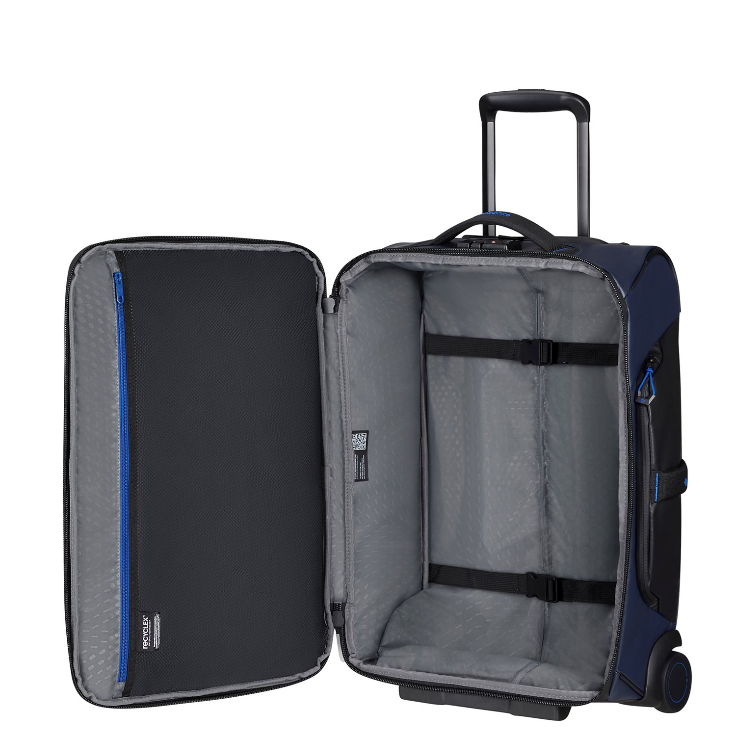 Samsonite Ecodiver Duffle/Wheels 55 blue nights