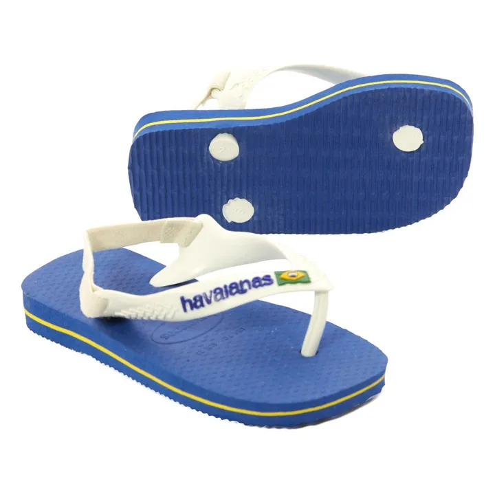 Havaianas Tongs Baby Brasil Logo | Bleu