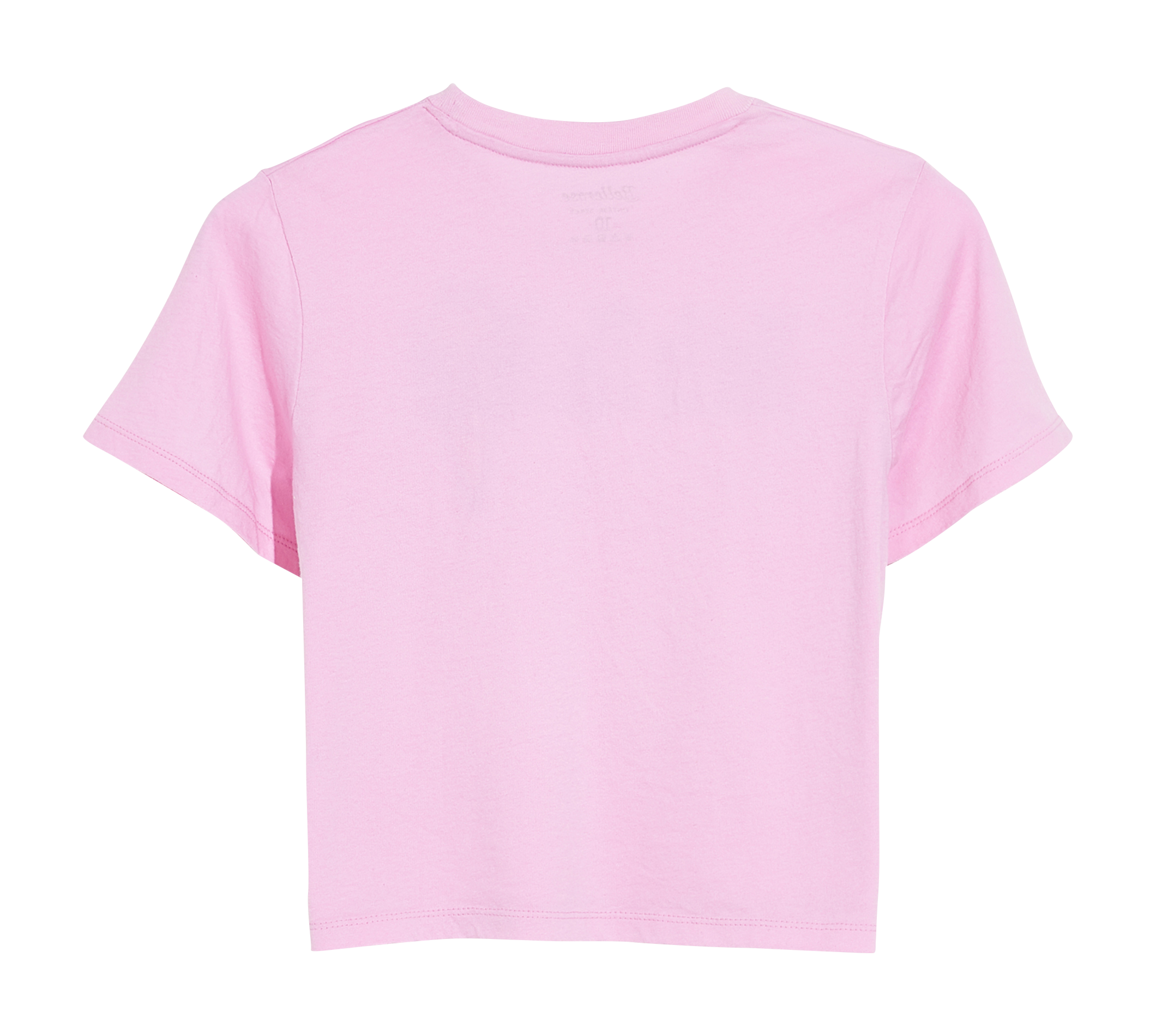 ARGI - Tee-shirt col rond en coton| Rose