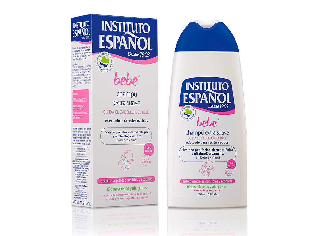 CHAMPO INSTITUTO ESPAÑOL BEBÉ 300 ML