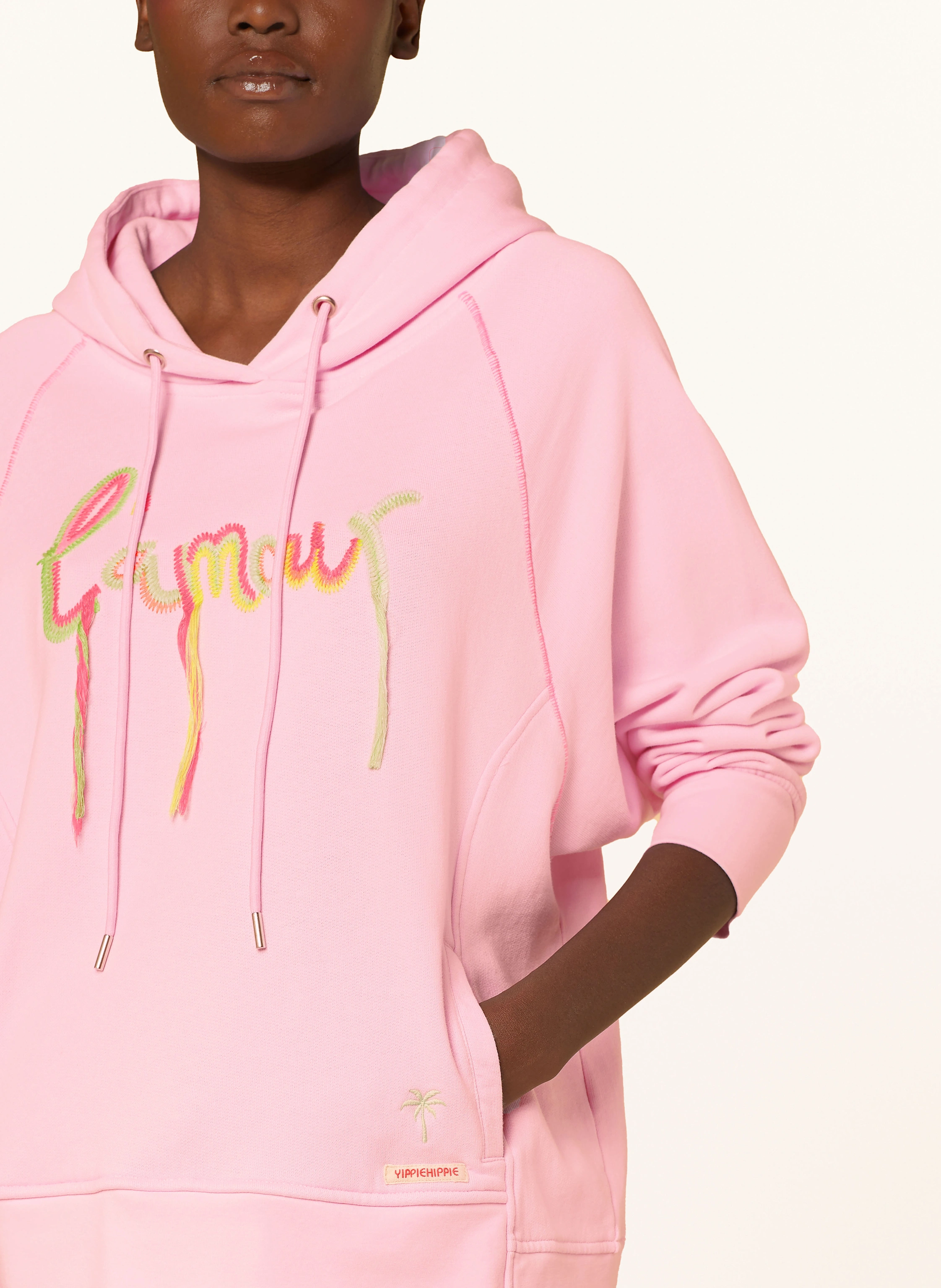 yippie hippie Oversized-Sweatshirt