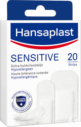 Hansaplast Pansements Sensitive Extra Doux Pour La Peau 20 Strips