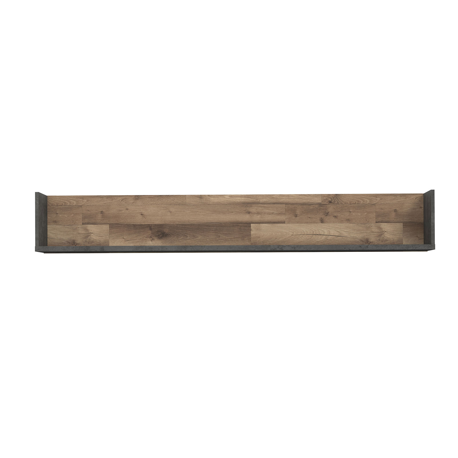 Wandboard - Stabeiche - Betonoptik - 170 cm breit