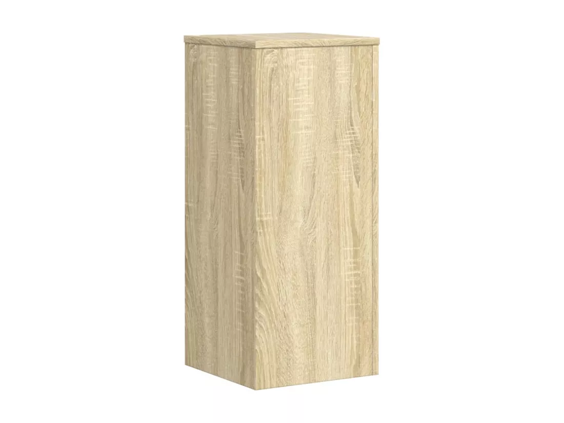 Supports pour plantes 2 pcs chêne sonoma bois d'ingénierie