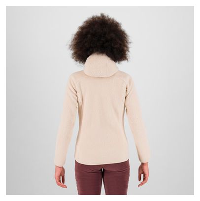 Polaire Karpos Moiazza Retro Hoodie Femme Beige