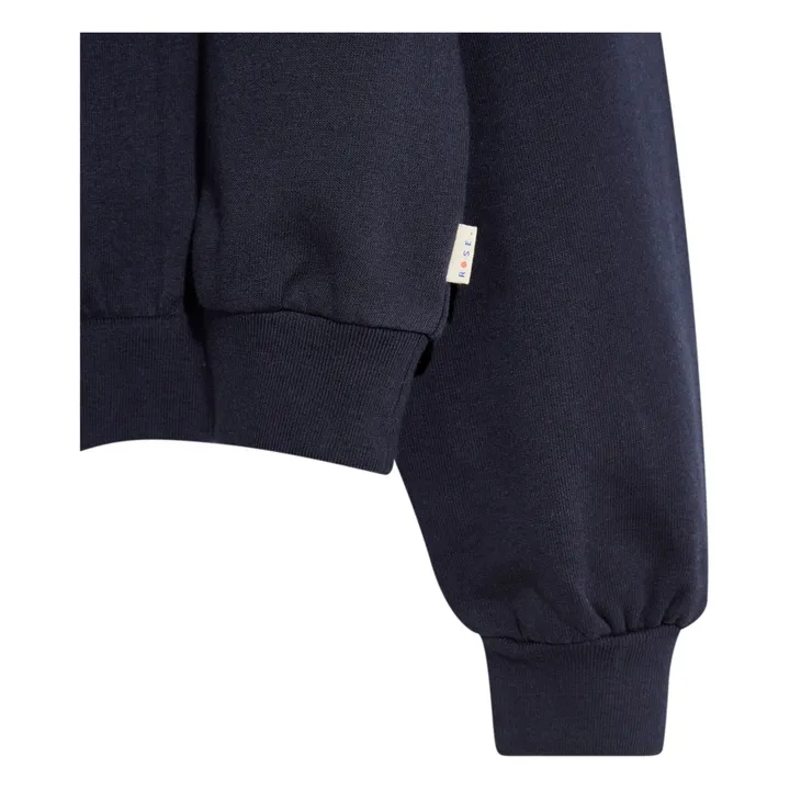 Bellerose Sweat Fajo Uni | Bleu marine